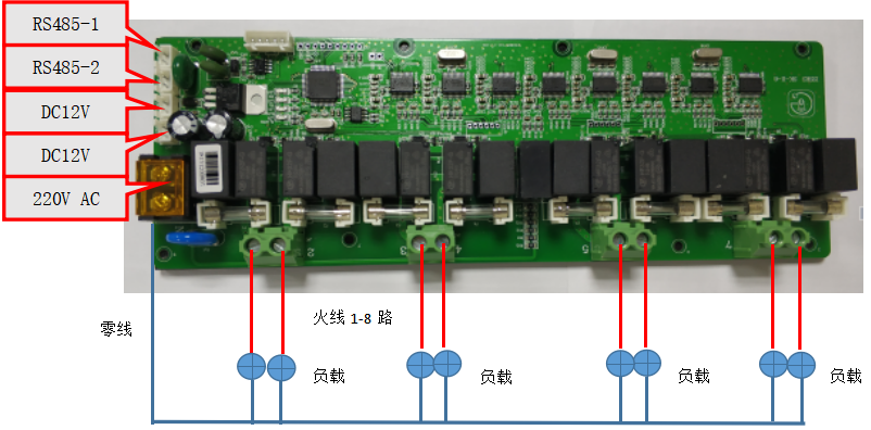 JSY-MK-169 交流8路計量模塊